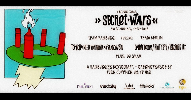 [Event] Secret Wars Hamburg – Round XMas