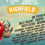 Highfield 2017 Line Up